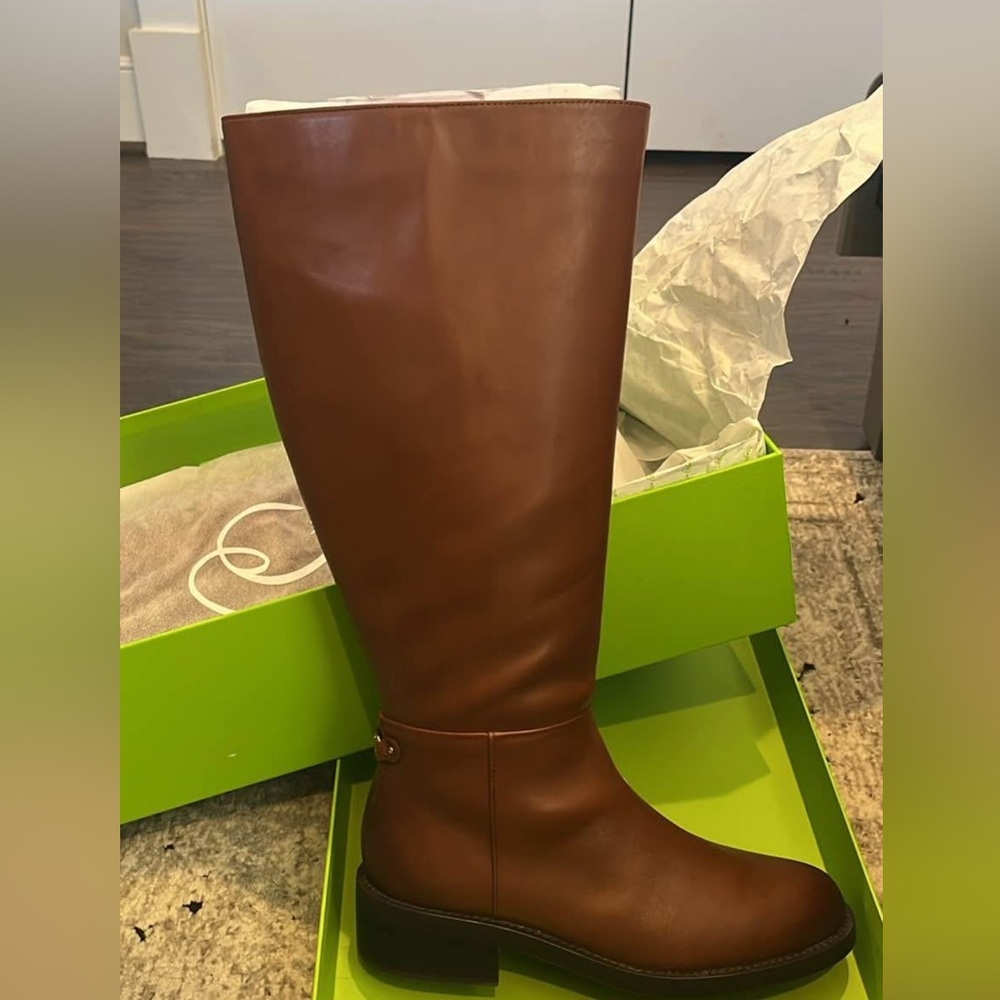 Sam Edelman Womens Mable Leather Riding Boot